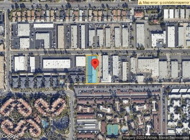  1355 Logan Ave, Costa Mesa, CA Parcel Map