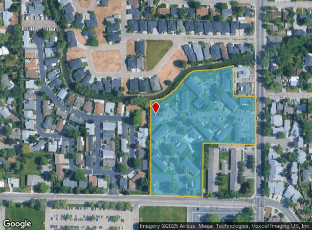 563 S Curtis Rd, Boise, ID Parcel Map