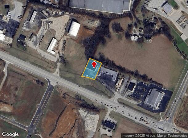 1426 E John Rowan Blvd, Bardstown, KY Parcel Map
