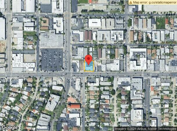  5735 Melrose Ave, Los Angeles, CA Parcel Map