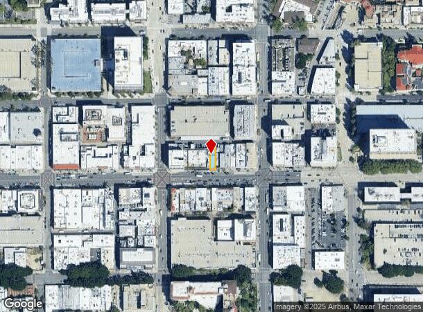  33 E Colorado Blvd, Pasadena, CA Parcel Map