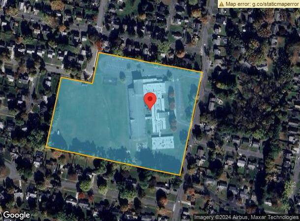  84 Egremont Ave, Pittsfield, MA Parcel Map