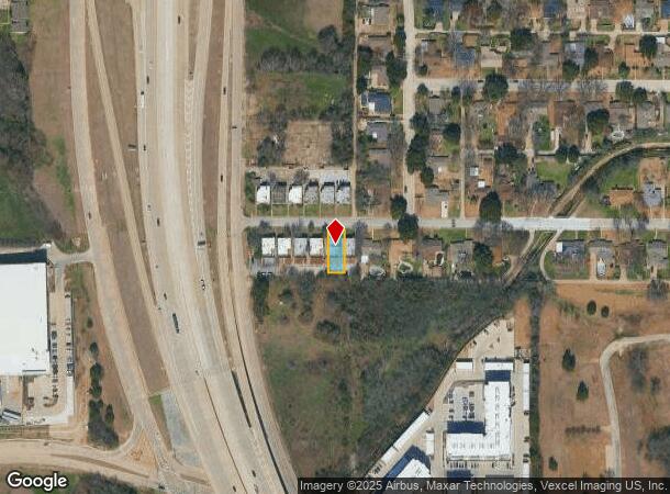 1803 Roman Rd, Grand Prairie, TX Parcel Map
