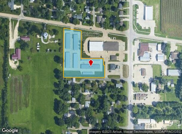 1022 W Lone Tree Rd, Cedar Falls, IA Parcel Map