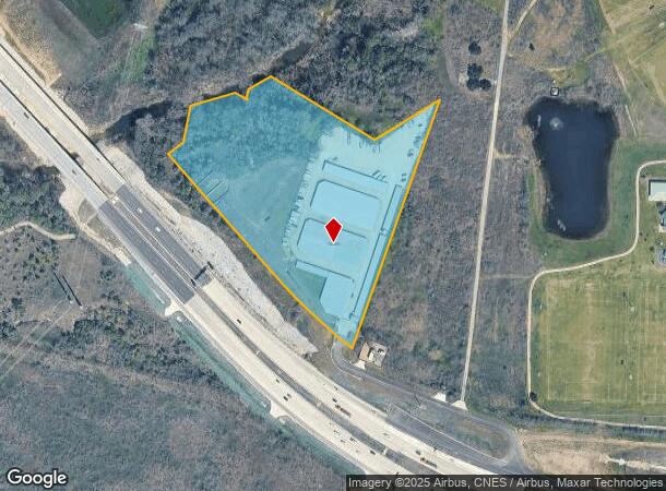  4405 Highway 71 E, Del Valle, TX Parcel Map