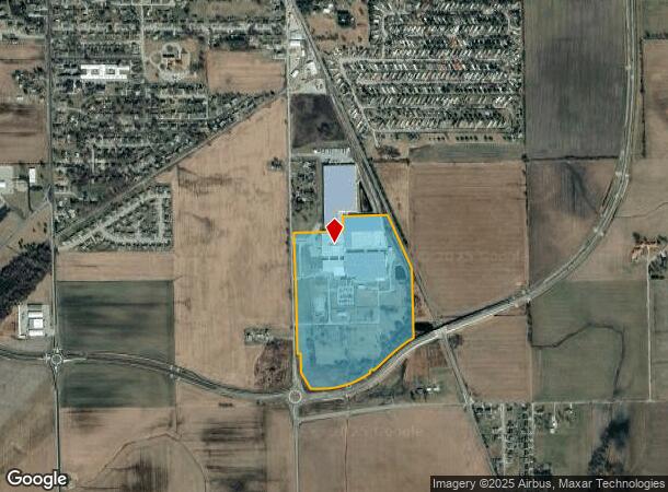  3779 S Obrien St E, Seymour, IN Parcel Map
