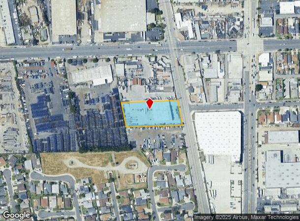  15401 S San Pedro St, Gardena, CA Parcel Map