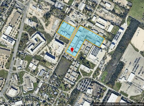 19 Brown Ln, Austin, TX Parcel Map