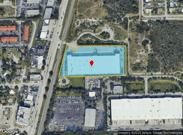  4000 N Dixie Hwy, Pompano Beach, FL Parcel Map