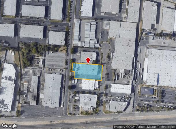  1125 Samuelson St, City Of Industry, CA Parcel Map