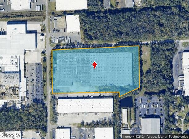  1125 Ellis Rd N, Jacksonville, FL Parcel Map