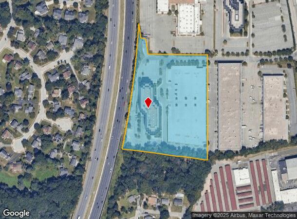  1954 Greenspring Dr, Lutherville Timonium, MD Parcel Map