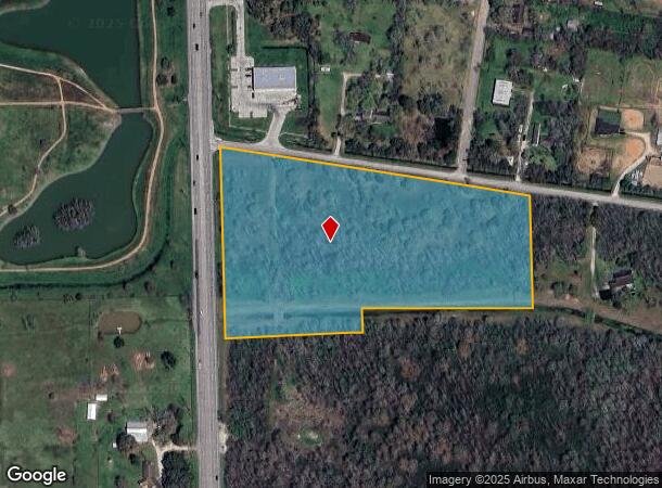 133 County Road 133, Alvin, TX Parcel Map