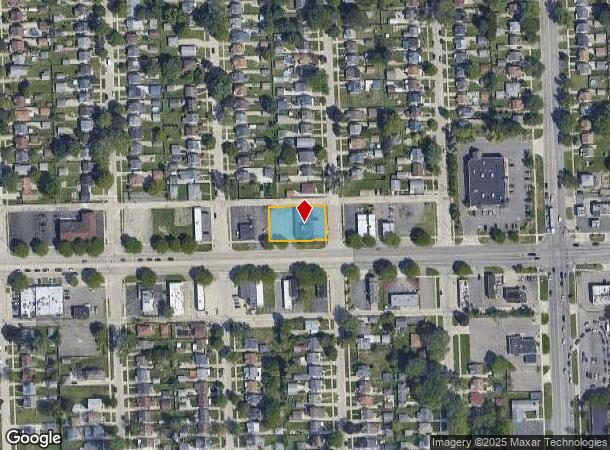  20212 Ecorse Rd, Taylor, MI Parcel Map