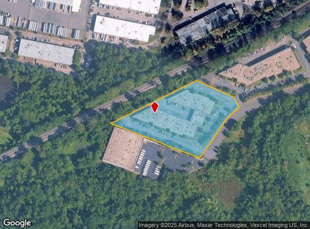 8580 Cinder Bed Rd, Lorton, VA Parcel Map