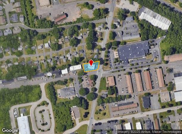  167 Oak St, Glastonbury, CT Parcel Map