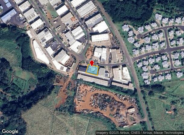1864 Haleukana St, Lihue, HI Parcel Map
