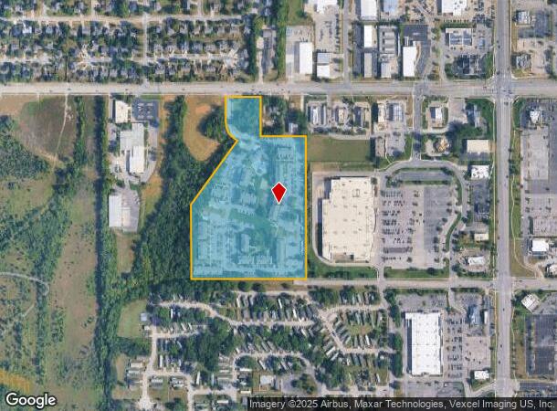 2511 W 31St St, Lawrence, KS Parcel Map