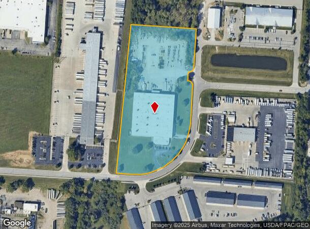  1410 Blatt Blvd, Columbus, OH Parcel Map