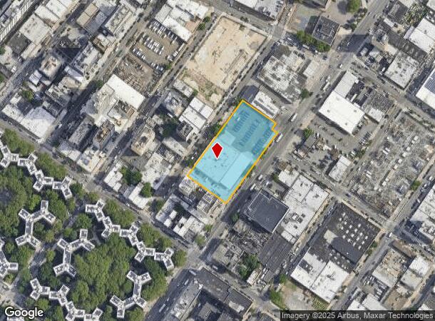  3850 21St St, Long Island City, NY Parcel Map