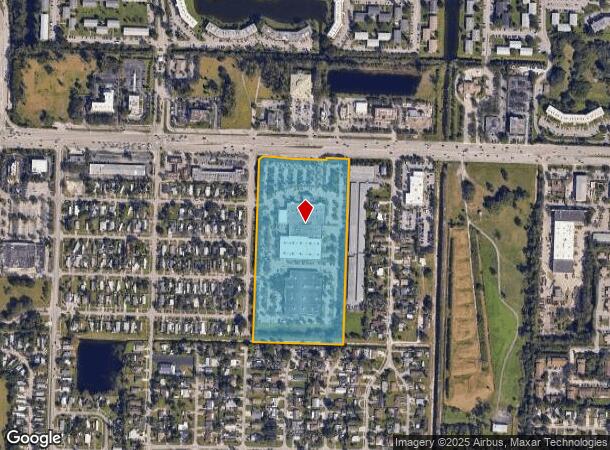 5700 Okeechobee Blvd, West Palm Beach, FL Parcel Map