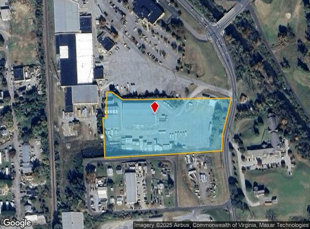  3120 Hollins Rd Ne, Roanoke, VA Parcel Map