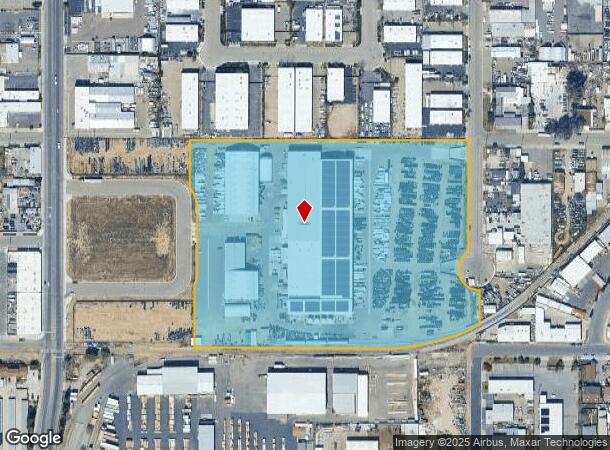  1420 N Irritec Way, Fresno, CA Parcel Map