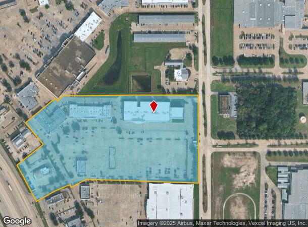  25680 Northwest Fwy, Cypress, TX Parcel Map
