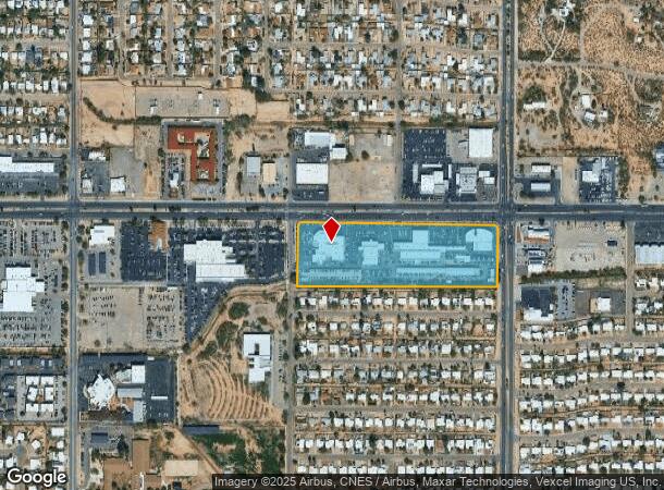 4500 E 22Nd St, Tucson, AZ Parcel Map