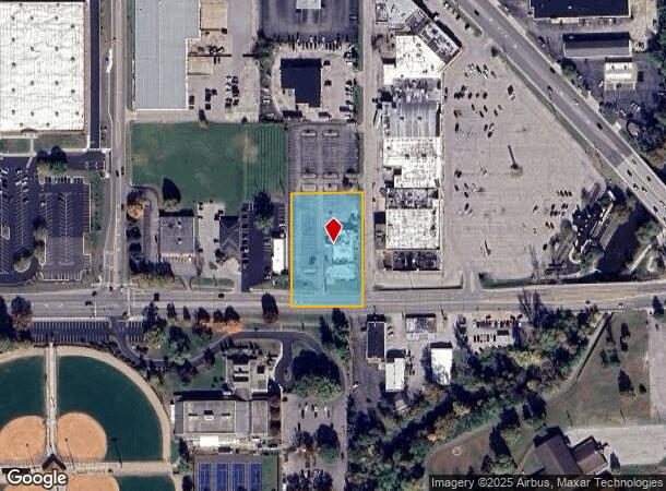  2508 25Th St, Columbus, IN Parcel Map