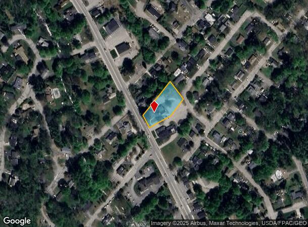 574 Main St, Springvale, ME Parcel Map
