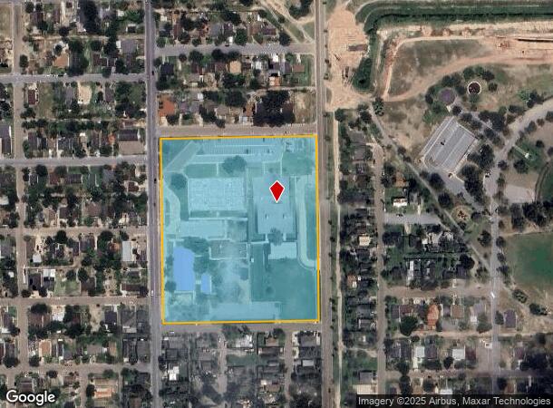 306 N Bridge Ave, Weslaco, TX Parcel Map