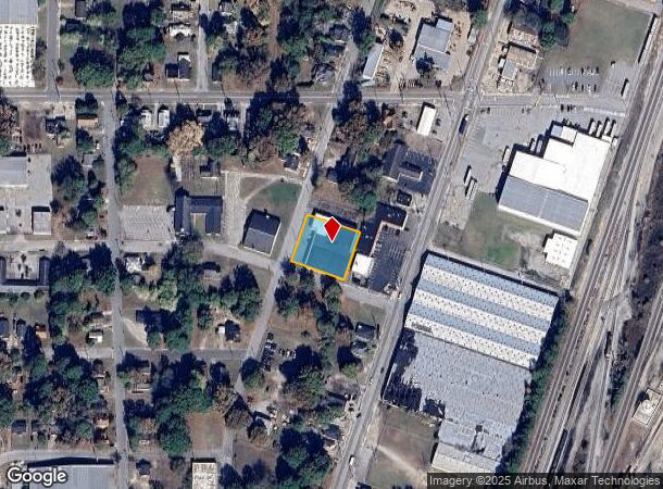  1433 S Franklin St, Rocky Mount, NC Parcel Map