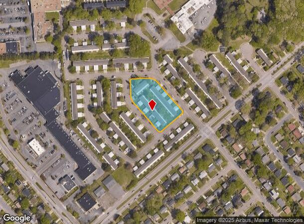  2106 E Roger Peed Dr, Hampton, VA Parcel Map