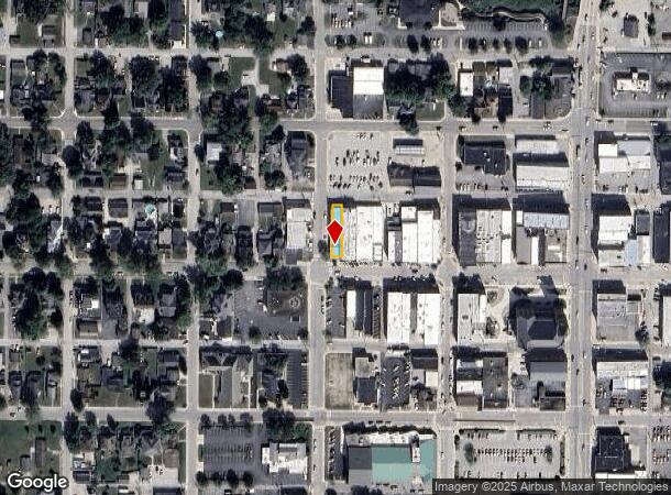 229 W Market St, Bluffton, IN Parcel Map