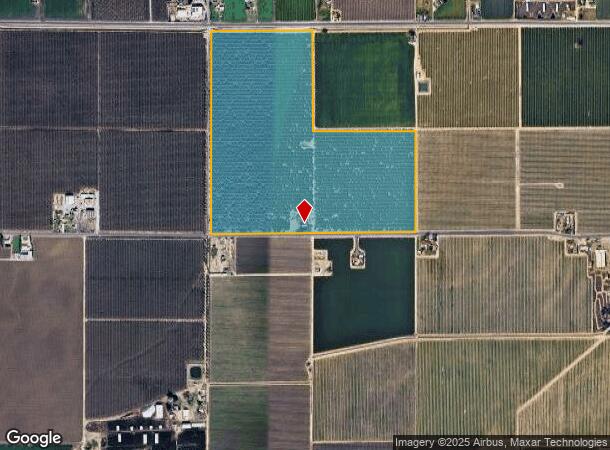  4032 W Inyo Ave, Tulare, CA Parcel Map