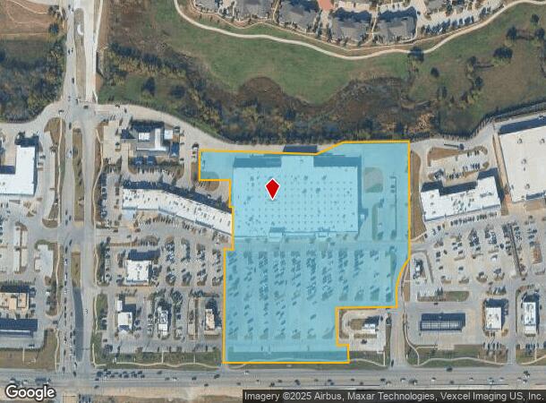  4650 W University Dr, Prosper, TX Parcel Map
