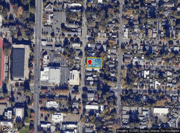 1404 Slater St, Santa Rosa, CA Parcel Map