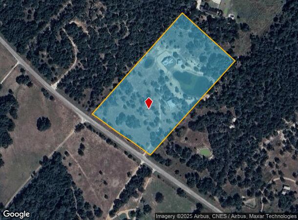  833 Fm 954, Round Top, TX Parcel Map