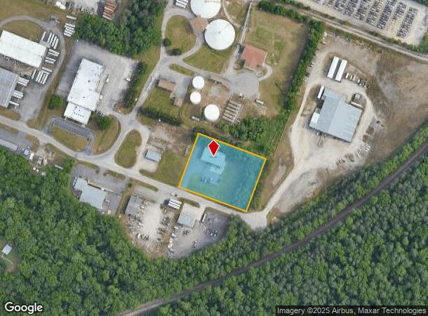  2078 E Whitehill Rd, Prince George, VA Parcel Map
