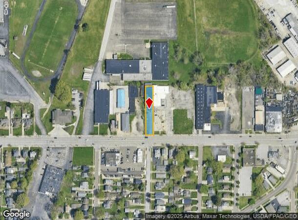  585 E Tallmadge Ave, Akron, OH Parcel Map