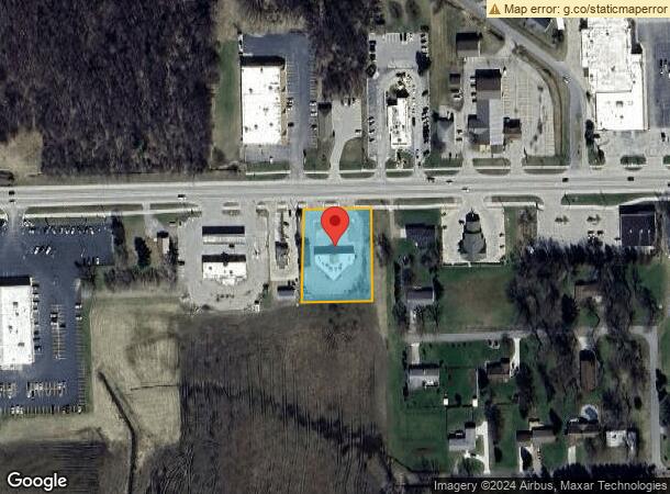  465 W Sanilac Rd, Sandusky, MI Parcel Map