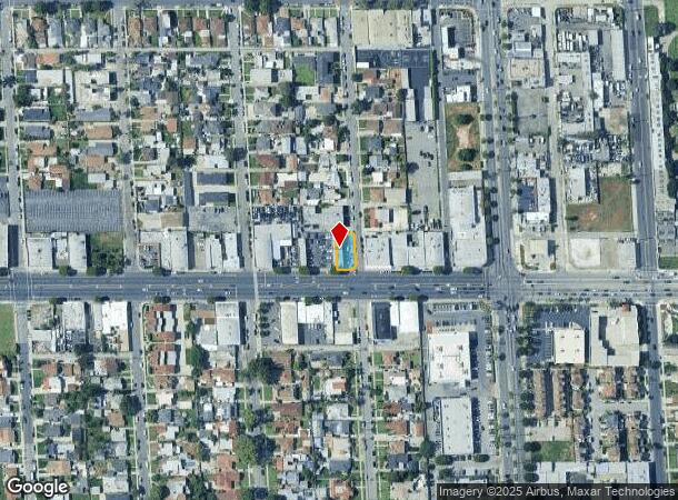  1239 E Compton Blvd, Compton, CA Parcel Map