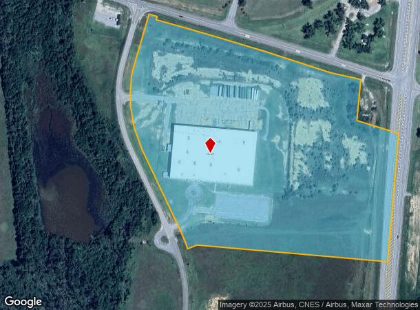 129 N Commerce Dr, Lyons, GA Parcel Map