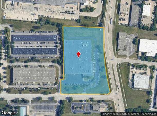  701 Kirk Rd, Saint Charles, IL Parcel Map