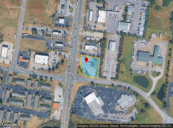  2493 S Church St, Murfreesboro, TN Parcel Map