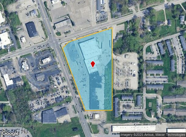 7115 Michigan Rd, Indianapolis, IN Parcel Map