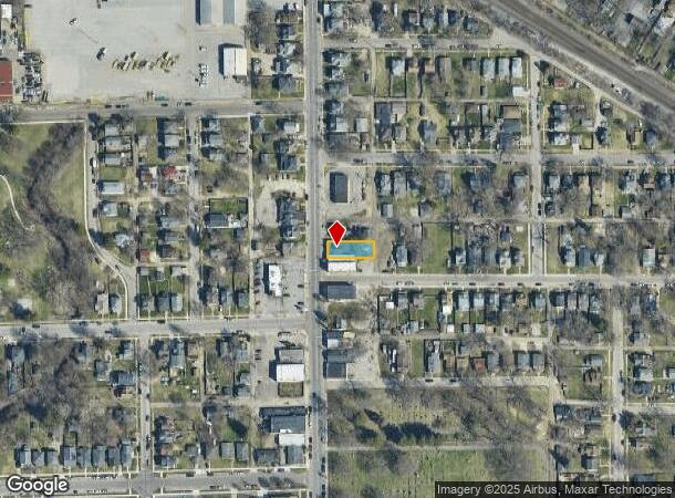  1518 Miami St, South Bend, IN Parcel Map