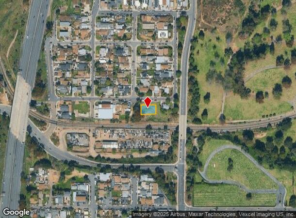 0 Tompkins St, San Diego, CA Parcel Map