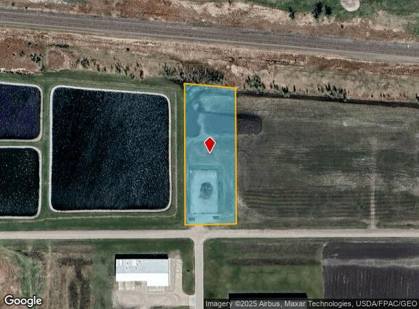 119 1St St, Mapleton, ND Parcel Map